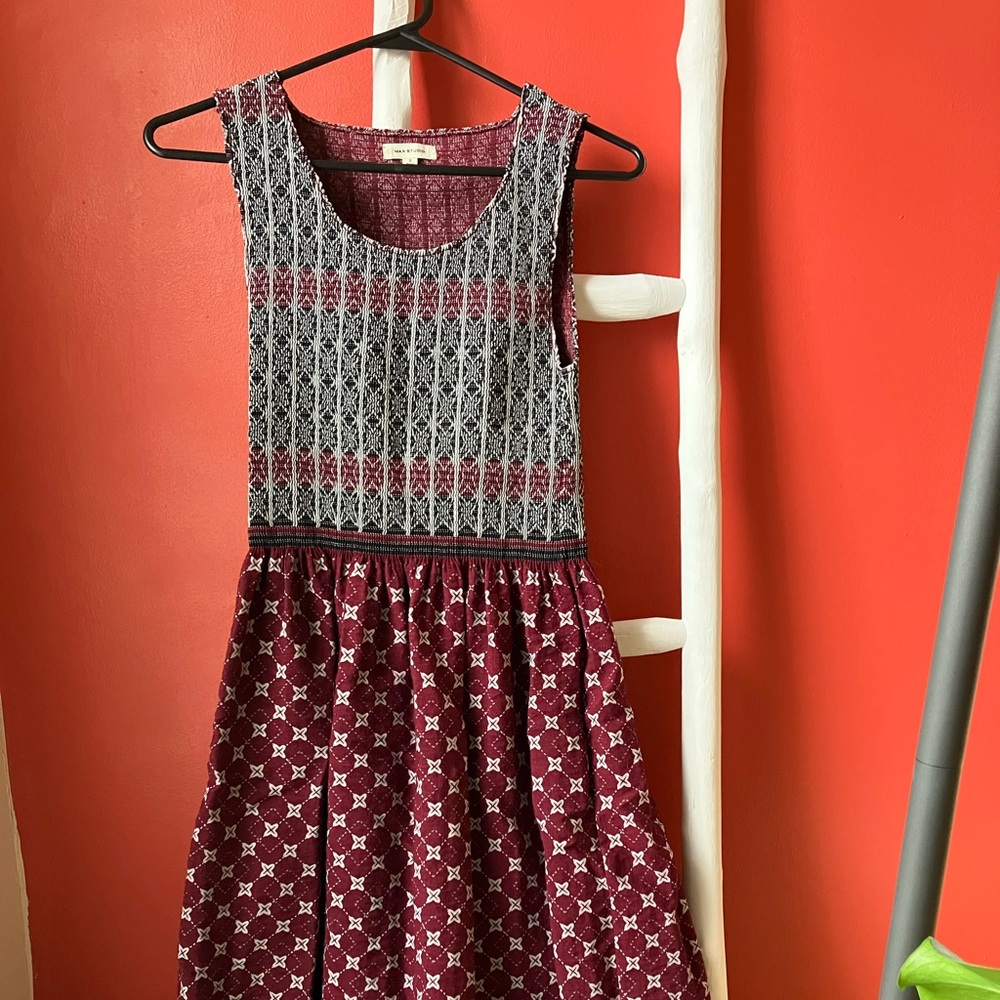 Max Studio patterned maxi dress